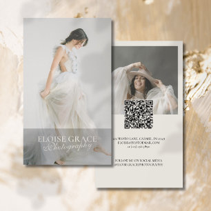 Editorisches Foto Qr Code Beruflich Fotografie Visitenkarte