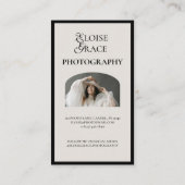 Editorisches Skript Qr-Code und Foto Beruflich Visitenkarte (Rückseite)