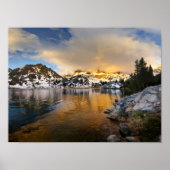 Ediza Lake Sunset - Sierra Nevada Poster (Vorne)