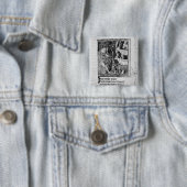 Edle Holding, Illustration 'Roman de Renart' Button (Beispiel)