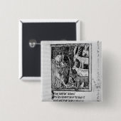 Edle Holding, Illustration 'Roman de Renart' Button (Vorne & Hinten)