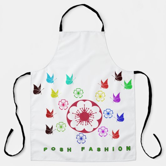 edle Mode Schürze (Vorderseite)