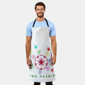 edle Mode Schürze (Getragen)