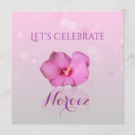 Edle persische neues Jahr-Blüte - Einladung