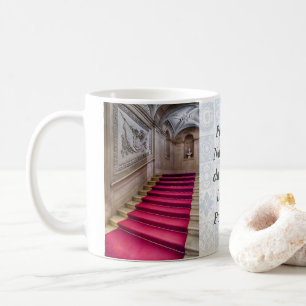 Edle Treppe. Ajuda National Palace, Lissabon. Kaffeetasse