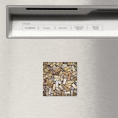 Edle Weinkorken Magnet (In Situ (Geschirrspüler))