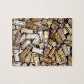 Edle Weinkorken Puzzle (Horizontal)