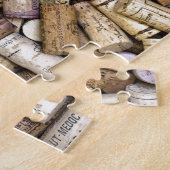 Edle Weinkorken Puzzle (Seite)