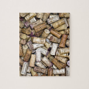 Edle Weinkorken Puzzle