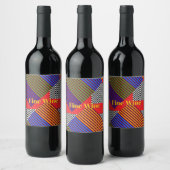 Edler Wein Weinetikett (Flaschen)