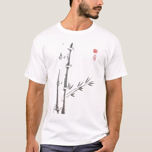 Edles Bambust-shirt T-Shirt (Vorderseite)