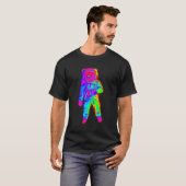 Edm Astronaut Trippy Edm Rave T-Shirt (Vorne ganz)