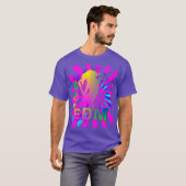 EDM Electronic Dance Music Colorful Graphic T-Shirt (Vorne ganz)