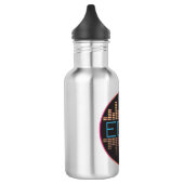 EDM Entzerrer-Wasser-Flasche Edelstahlflasche (Links)