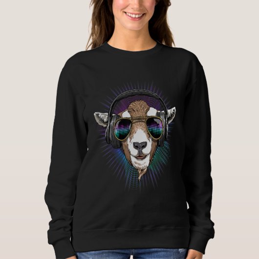 EDM House Music DJs Goat Music Music Artist Farme Sweatshirt (Vorderseite)