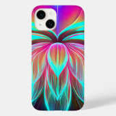 EDM Neon Laser Lights Lotus Blume Erwachen Case-Mate iPhone Hülle (Rückseite)