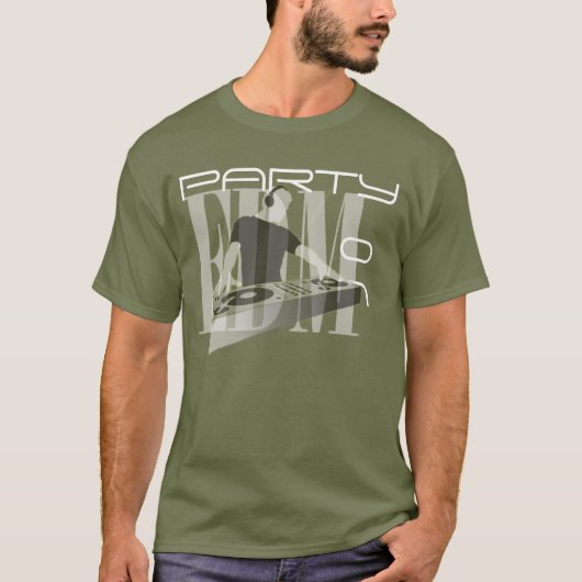 EDM PARTY ON T-Shirt (Vorderseite)