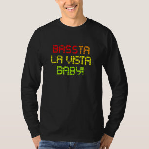 Edm Rave Hardstyle Dubstep Dj Technsta Bassta La V T-Shirt