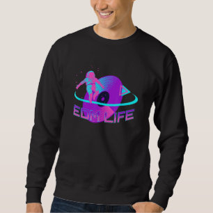 EDM Rave Outfits Vaporwave Clothing Dub Techno Kan Sweatshirt