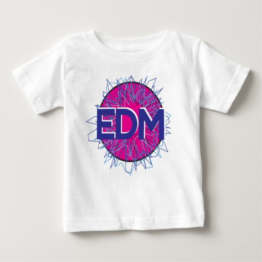 EDM Rave Sleeper Baby T-shirt (Vorderseite)
