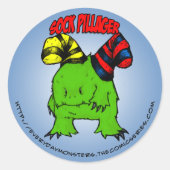 EDM Sock Pillager Sticker (Vorderseite)
