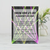 EDM Themengalentinen Einladung (Stehend Vorderseite)