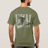 EDM UND DJ SEHR COOL T-Shirt (Rückseite)