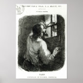 Edmond Dantes im Schloss von If inhaftiert Poster (Vorne)