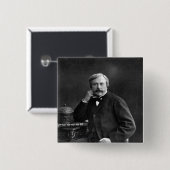 Edmond de Goncourt Button (Vorne & Hinten)