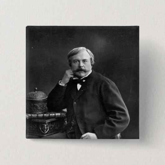 Edmond de Goncourt Button (Vorderseite)