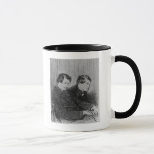 Edmond de Goncourt und Jules de Goncourt Tasse