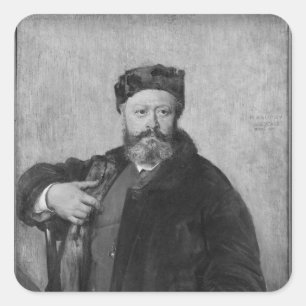 Edmond Felix Valentin ungefähr Quadratischer Aufkleber