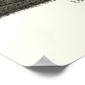 Edmond, OK Panorama Karte - 1891 Poster (Ecke)