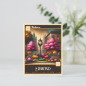 Edmond, Oklahoma | VINTAG Postkarte (Stehend Vorderseite)