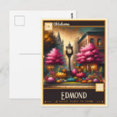 Edmond, Oklahoma | VINTAG Postkarte (Vorne/Hinten)