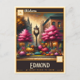 Edmond, Oklahoma | VINTAG Postkarte