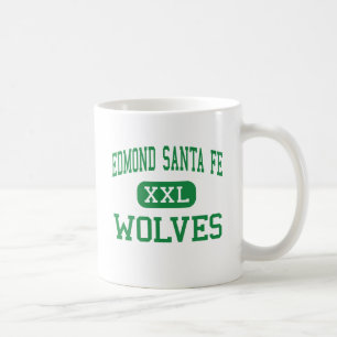 Edmond Santa Fe - Wölfe - hoch - Edmond Oklahoma Kaffeetasse
