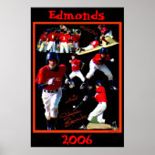 Edmonds Freshman Baseball Poster2 Poster (Vorne)