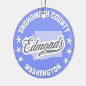 Edmonds, Washington Keramik Ornament (Links)
