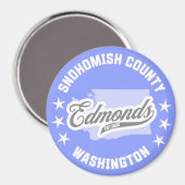 Edmonds, Washington Magnet (Vorderseite/Rückseite)