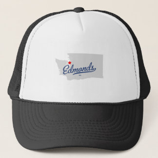 Edmonds Washington WA Shirt Truckerkappe