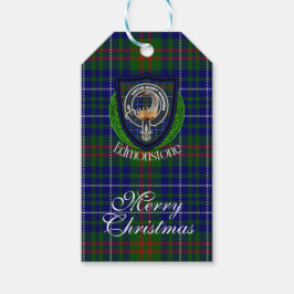 Edmonstone Scottish Clan Tartan & Crest Geschenkanhänger