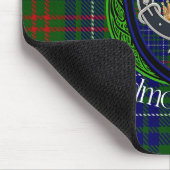 Edmonstone Scottish Clan Tartan & Crest Mousepad (Ecke)