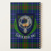 Edmonstone Scottish Clan Tartan & Crest Planer (Rückseite)