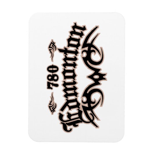 Edmonton 780 magnet (Vertikal)