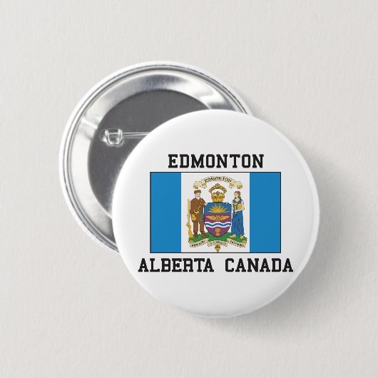 Edmonton Alberta Button (Vorne & Hinten)