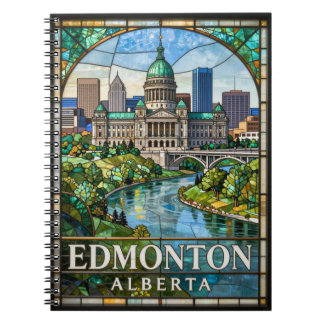 Edmonton Alberta Green Valley Stadtlandschaft 🌊 Notizblock