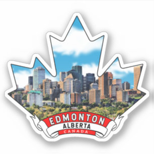 Edmonton, Alberta Kanada Aufkleber
