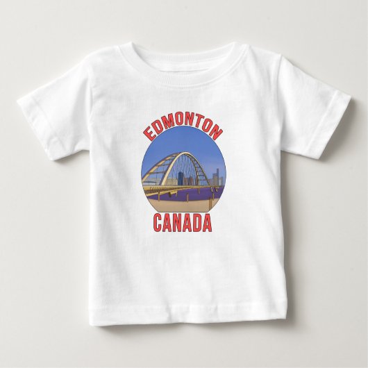 Edmonton Alberta Kanada Baby T-shirt (Vorderseite)