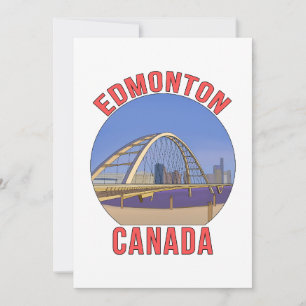Edmonton Alberta Kanada Einladung